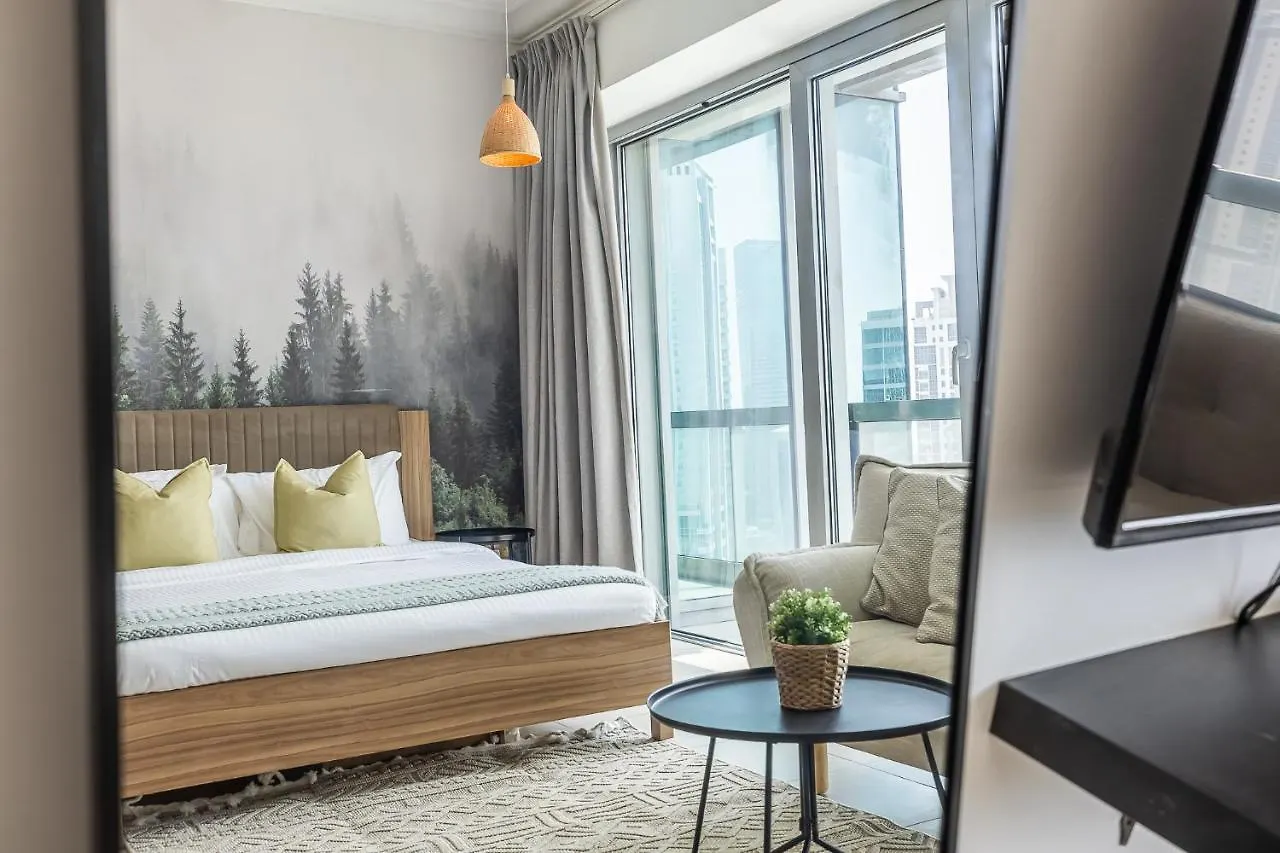 Spacious Studio In Downtown I 8 Boulevard Walk Dubai Lägenhet