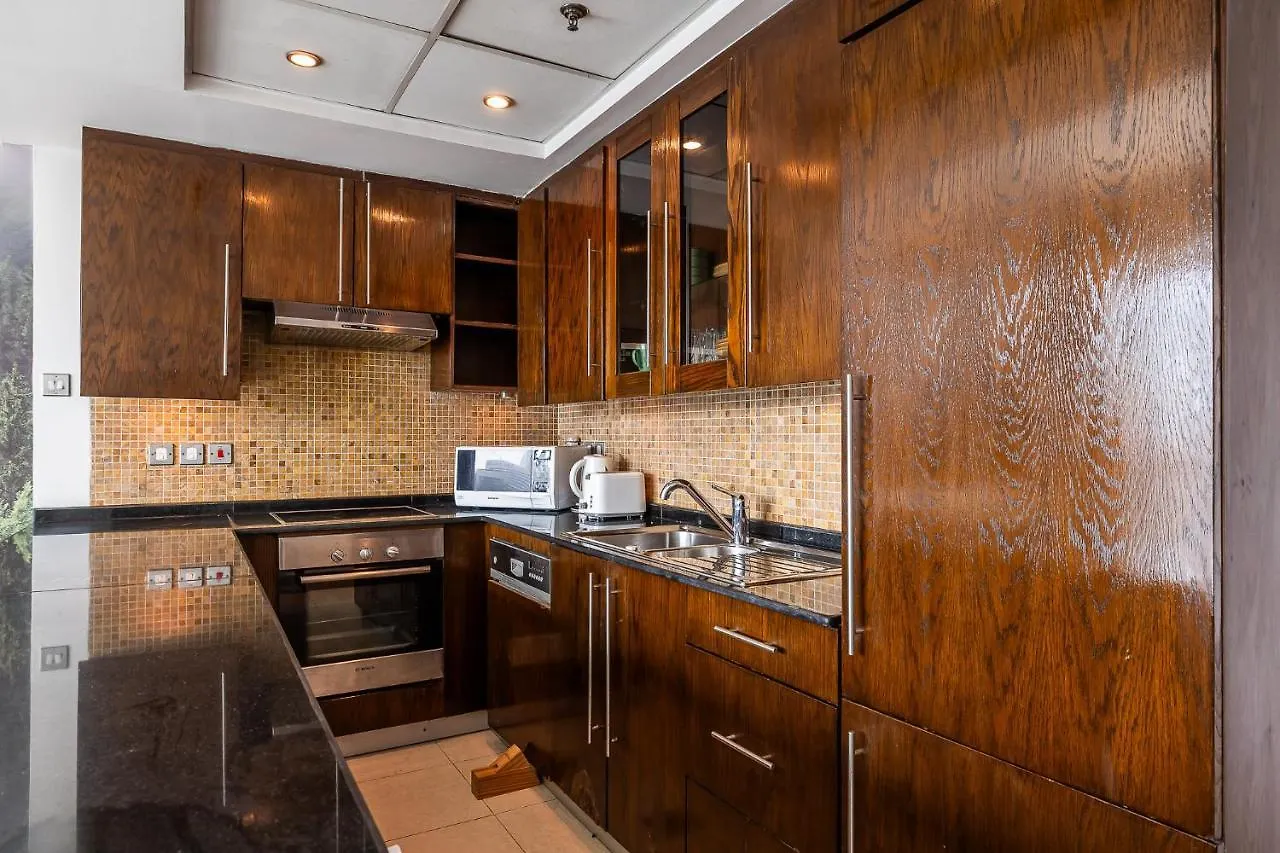 Spacious Studio In Downtown I 8 Boulevard Walk Dubai Förenade Arabemiraten